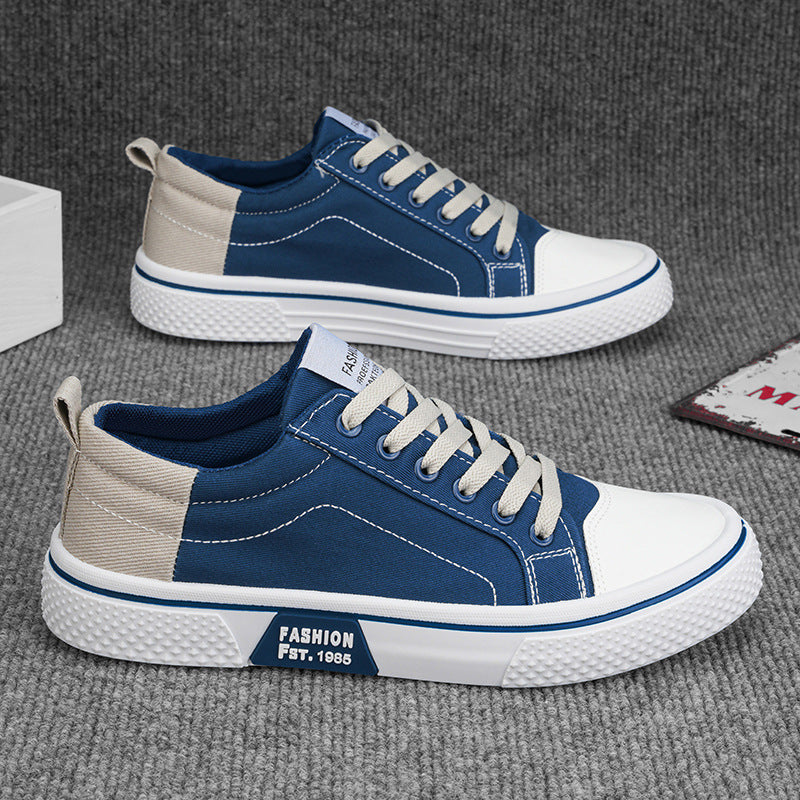 Novo Ténis de skate Respiráveis e Versáteis Respiráveis Masculinos De Verão 2025, Calçado Desportivo Casual Casual de Lona