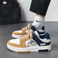 Sapatos masculinos de primavera, novos ténis desportivos casuais de 2024, ténis respiráveis de capota baixa, sapatos masculinos de nicho de design bestseller