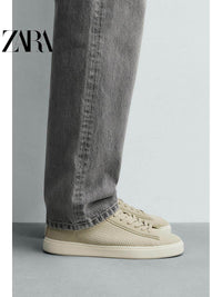 ZARA Coleção Primavera/Verão 2026 - Tênis Masculino Leve e Respirável em Tecido Mesh (2238720 107)