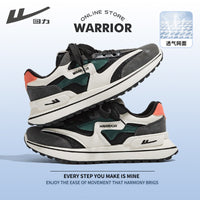 Os novos sapatos desportivos de pele baixo da Warrior, sapatos de casal modernos e modernos e versáteis, sapatos casuais quentes, confortáveis e de alto valor