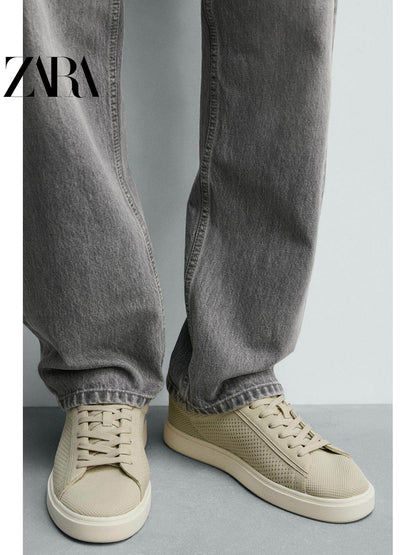 ZARA Coleção Primavera/Verão 2026 - Tênis Masculino Leve e Respirável em Tecido Mesh (2238720 107)