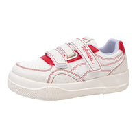 Sapatos de skate Warrior Fresh com sola grossa e blocos de cor, sapatos casuais versáteis sem atacadores com velcro, sapatos versáteis para estudantes para mulheres