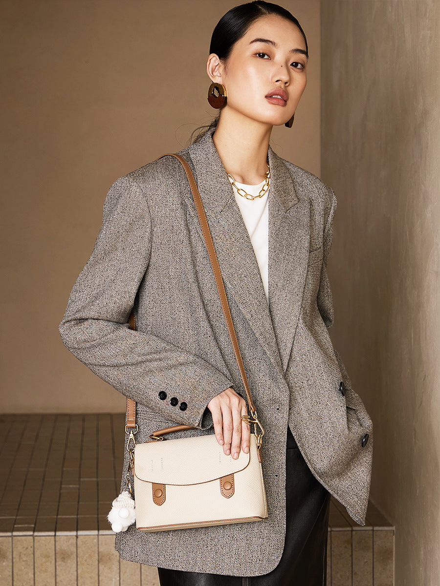 Malas, malas coreanas de nicho, malas Cambridge, novas malas de inverno de gama alta para mulher, malas versáteis de ombro único crossbody