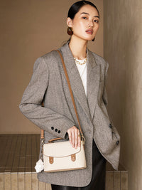 Malas, malas coreanas de nicho, malas Cambridge, novas malas de inverno de gama alta para mulher, malas versáteis de ombro único crossbody