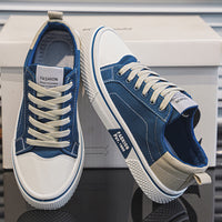 Novo Ténis de skate Respiráveis e Versáteis Respiráveis Masculinos De Verão 2025, Calçado Desportivo Casual Casual de Lona