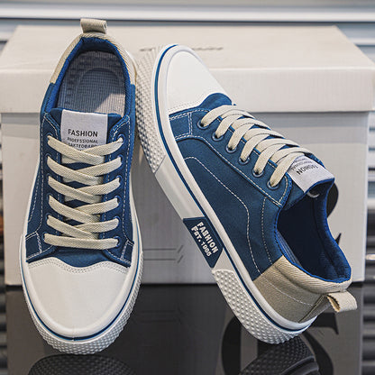 Novo Ténis de skate Respiráveis e Versáteis Respiráveis Masculinos De Verão 2025, Calçado Desportivo Casual Casual de Lona