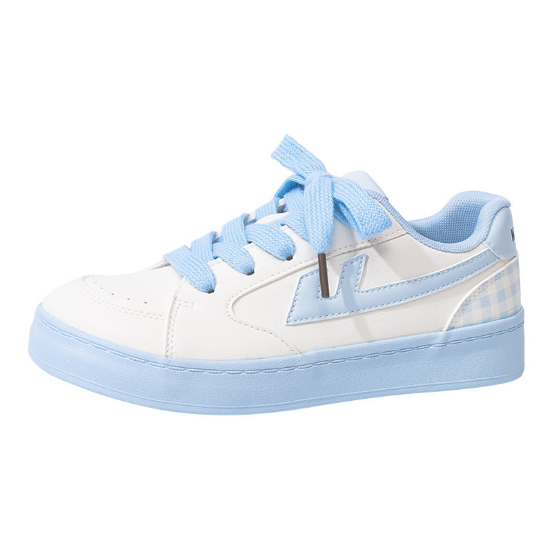 Os novos ténis modernos e versáteis com blocos de cor da Warrior 2026, sapatos casuais confortáveis e de alta estética, sapatos femininos de moda na moda