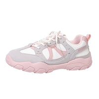 Os novos sapatos de sola grossa da Warrior Merald, sapatos de treino moral, sapatos de algodão confortáveis forrados a polar de inverno, sapatos de viagem versáteis e quentes de viagem com blocos de cor