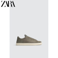 ZARA Coleção Primavera/Verão 2026 - Tênis Masculino Leve com Cadarço e Detalhes em Camurça, 2240720 131