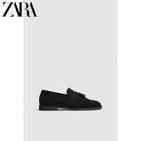 ZARA Coleção Primavera/Verão 2026 Sapatos Masculinos: Sapatos náuticos de camurça com detalhe de borla, Item 2630720 (400 RMB)