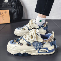 Sapatos Masculinos da Tendência Chinesa 2024 Novos Ténis Casuais Flexíveis Flexíveis de Sola Grossa e Respiráveis de Outono/Inverno, Sapatos Desportivos Modernos Masculinos Na Moda