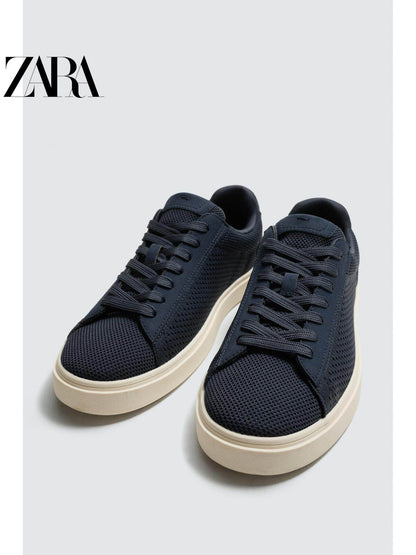 ZARA Coleção Primavera/Verão 2026 - Tênis Masculino Leve e Respirável em Tecido Mesh (2238720 400)