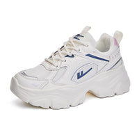 Sapatos femininos Warrior respiráveis e de sola grossa, sapatos simples de pai, sapatos de estudante pequenos, frescos e enérgicos, sapatos casuais da moda