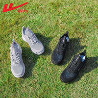 Os novos sapatos casuais simples e versáteis da Warrior, com blocos de cor em malha, sapatilhas desportivas para atividades ao ar livre de alto valor, sapatos femininos de decolte decotado desenhados
