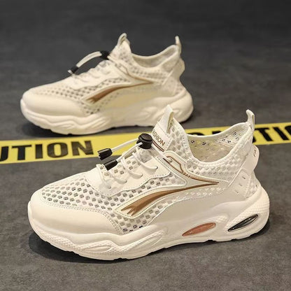 Sapatos masculinos de rede, novo estilo respirável de verão, sapatos de malha fina de verão, sapatos desportivos masculinos, sapatos casuais casuais de rede grande