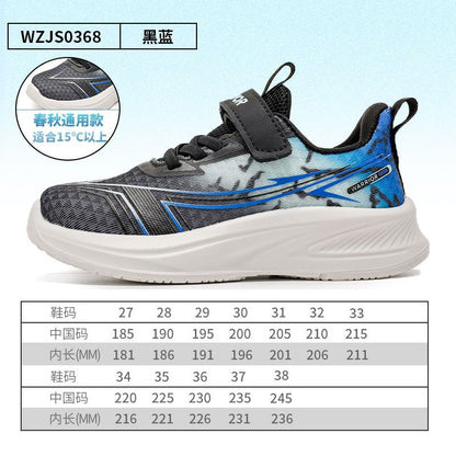 Os novos sapatos infantis versáteis e na moda da Warrior, sapatos casuais confortáveis com blocos de cor, sapatos desportivos de exterior de alta aparência e adesivo frio