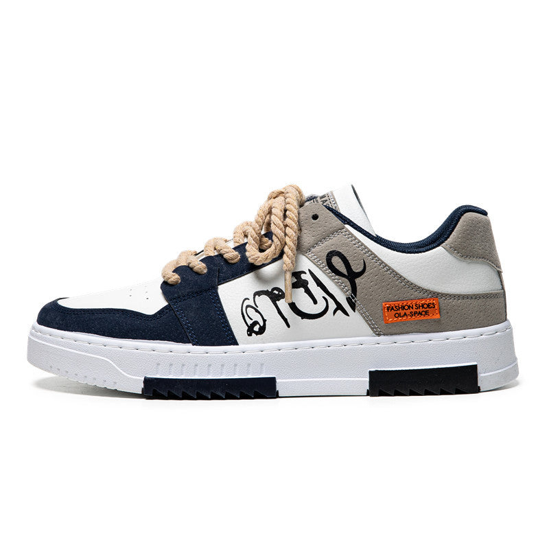 Sapatos masculinos de primavera, novos ténis desportivos casuais de 2024, ténis respiráveis de capota baixa, sapatos masculinos de nicho de design bestseller
