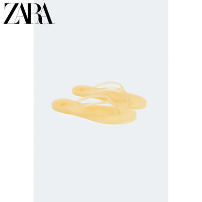 Sandálias rasteiras femininas ZARA, edição limitada para o verão de 2026, código 5518710 126