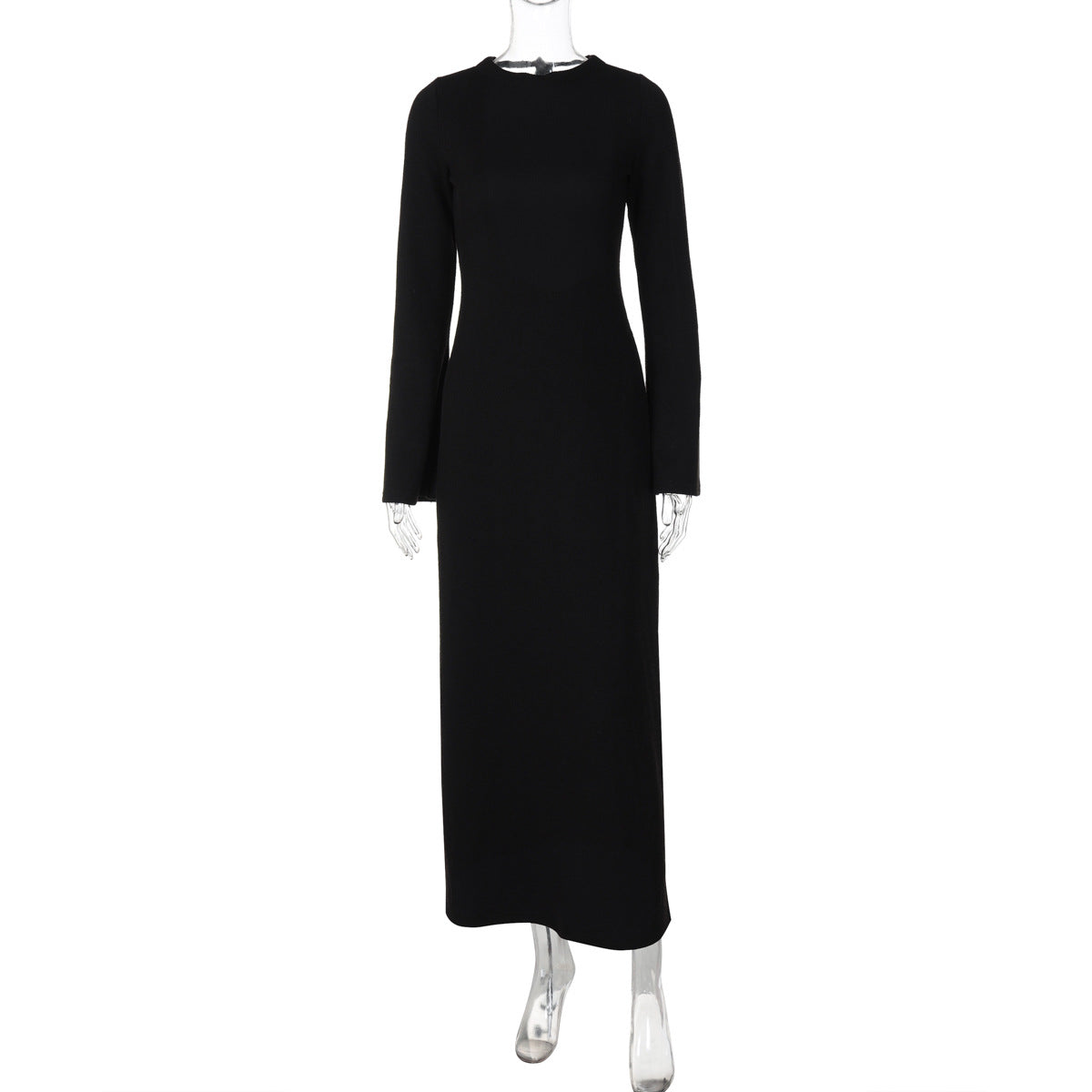 Vestido de moda elegante elegante e justa, elegante de fita para mulheres ao estilo europeu e americano ao estilo europeu e americano