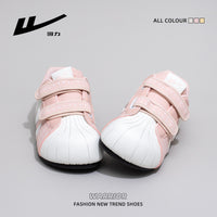 Warrior, versátil, retro, giro Velcro Dexun, sapatos casuais casuais e casuais na moda, mulheres coreanas solteiras de alto valor