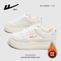 Novos sapatos plataforma Warrior com sola grossa, sapatos confortáveis com alongamento das pernas, sapatos simples e versáteis, sapatos femininos de exterior a grosso