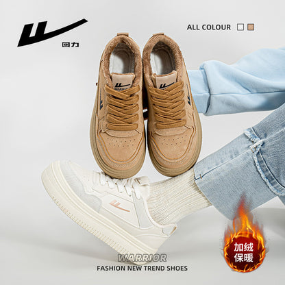 Novos sapatos plataforma Warrior com sola grossa, sapatos confortáveis com alongamento das pernas, sapatos simples e versáteis, sapatos femininos de exterior a grosso