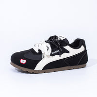 Os novos ténis de ballet de sola fina da Warrior, sapatos casuais com duplo atacador e estilo casual, versáteis, leves e confortáveis para mulheres