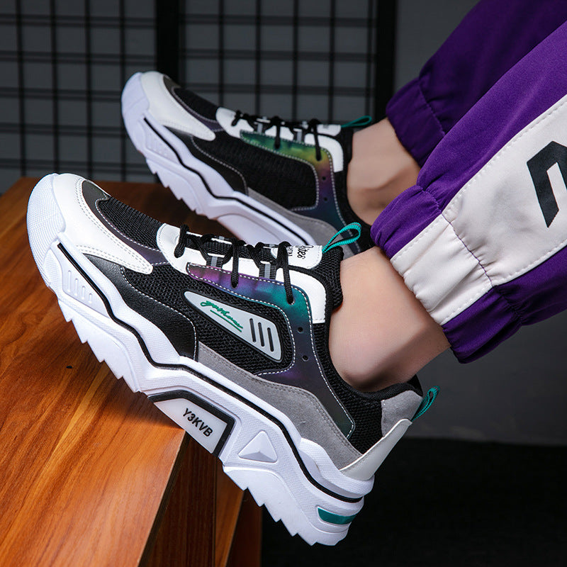 Sapatilhas de Homem 2024 Novas Sapatilhas Verversáteis de Primavera para Pai, Sapatilhas Desportivas Casuais de Homem, Sapatilhas de Corrida para Adolescentes, Sapatilhas da Moda para Homens