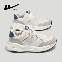 Sapatos minimalistas de topo de gama baixos Warrior, ténis de inverno versáteis forrados a fleece, sapatos casuais de casal