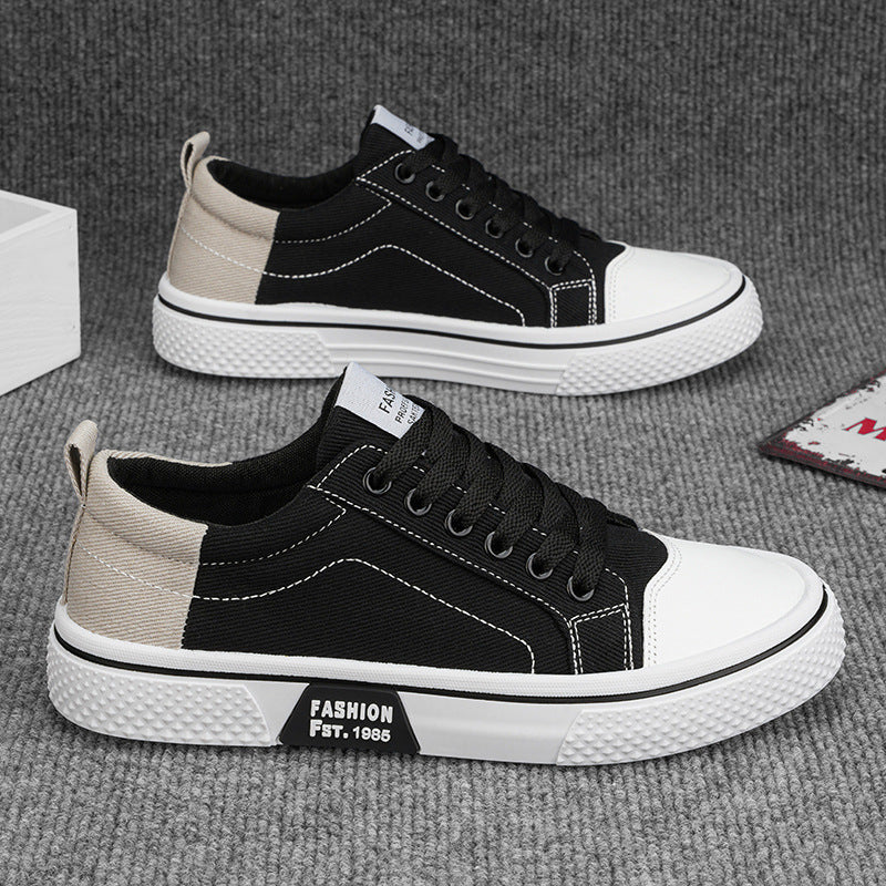 Novo Ténis de skate Respiráveis e Versáteis Respiráveis Masculinos De Verão 2025, Calçado Desportivo Casual Casual de Lona