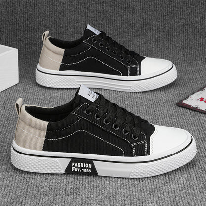 Novo Ténis de skate Respiráveis e Versáteis Respiráveis Masculinos De Verão 2025, Calçado Desportivo Casual Casual de Lona