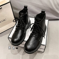 Botas Martin para Mulheres, Estilo Britânico, Primavera/Outono 2025 Novas Botas Finas Na Moda, Famosas na Internet, Botas Curtas Slim