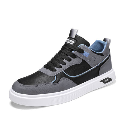 Sapatos masculinos de trabalho, novos sapatos de tábua respiráveis para a primavera de 2024, sapatos casuais versáteis e modernos para homem, ténis desportivos, sapatos modernos para homem