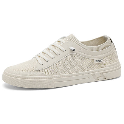 Sapatos masculinos de verão, malha respirável, tênis anti-odor fino, motoristas masculinos dirigem um pé para voar meias de malha, sapatos de prancha