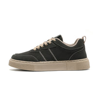 Warrior Simples Sapatos de Plataforma de Cor Sólida Negócios Sapatos de Trabalho para Homens de Deslocação Ténis Casuais Casuais Versáteis Casuais para Deslocações Diárias