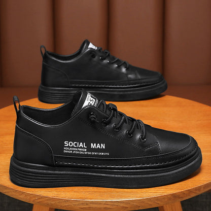 Sapatos masculinos de verão, sapatos brancos finos e respiráveis, sapatos de couro modernos e versáteis, ténis casuais, sapatos de trabalho, sapatos modernos