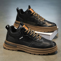 Botas Martin sapatos de primavera para homem, novos sapatos de trabalho impermeáveis e respiráveis, sapatos utilitários versáteis e modernos, sapatos casuais, sapatos de prancha para homens