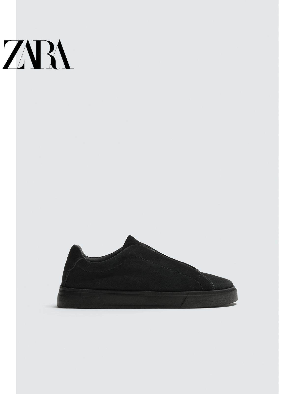 Tênis masculino leve com cadarço e detalhes em camurça, lançamento da coleção de verão 2026 da ZARA (código: 2209720 800).
