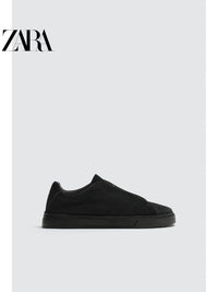 Tênis masculino leve com cadarço e detalhes em camurça, lançamento da coleção de verão 2026 da ZARA (código: 2209720 800).