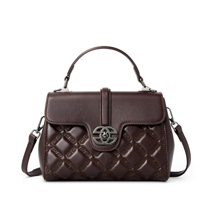 Malas de Mulher 2026 Nova Commuter Genuine Leather Bag de Mulher de Grande Capacidade Mom Bag Crossbody Hand Bag de Alta Gama
