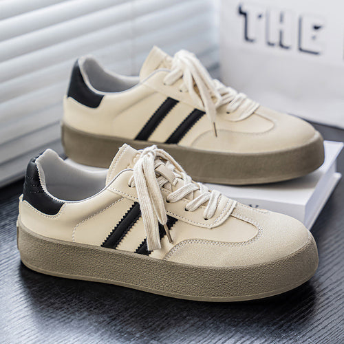 Sapatos de Treino Moral para Homens, 2025 Novo Design de Nicho de Verão Estilo Hong Kong Ténis Casuais Vintage Baixos