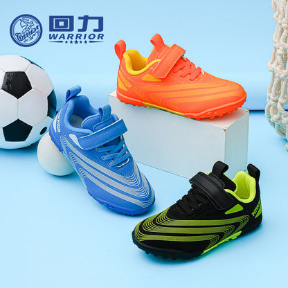 Sapatilhas de futebol coloridas para homem, sapatilhas Warrior para crianças, novas sapatilhas desportivas fixes para idades dos 6 aos 12 anos, sapatilhas de treino para estudantes, sapatilhas casuais versáteis