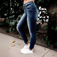 Venda direta de fábrica: jeans novos de verão de 2025, calças compridas confortáveis de cintura média para mulheres