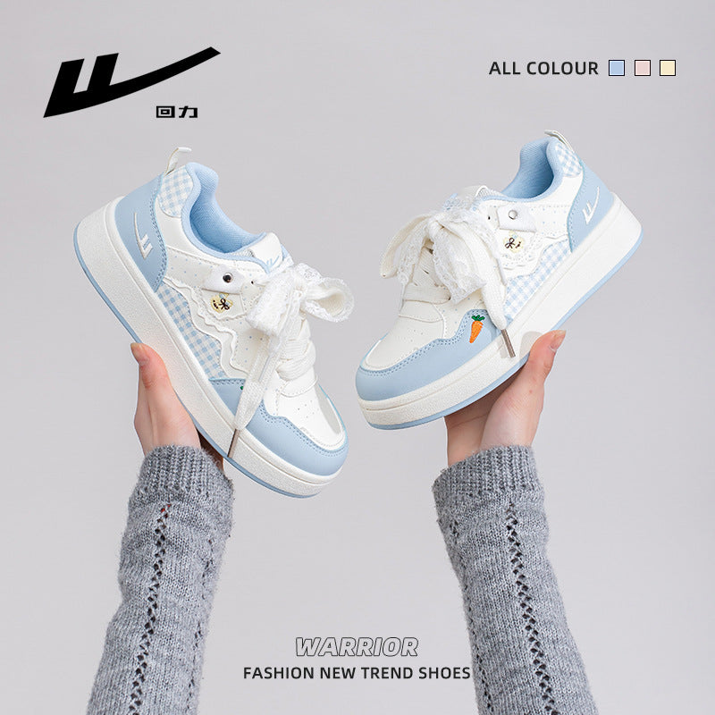 Guerreiros, ténis baixos, confortáveis, versáteis de estilo academia, sapatos simples fofos, enérgicos, de alto valor com design elegante, sapatos casuais femininos