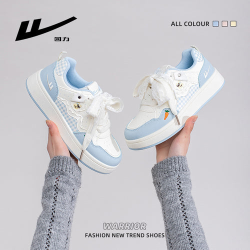 Guerreiros, ténis baixos, confortáveis, versáteis de estilo academia, sapatos simples fofos, enérgicos, de alto valor com design elegante, sapatos casuais femininos