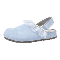 Os novos sapatos Birkenstock da Warrior, modernos, versáteis e confortáveis, sapatos femininos simples de cor sólida, sapatos casuais coreanos de alto valor