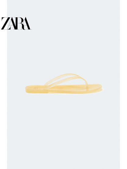 Sandálias rasteiras femininas ZARA, edição limitada para o verão de 2026, código 5518710 126