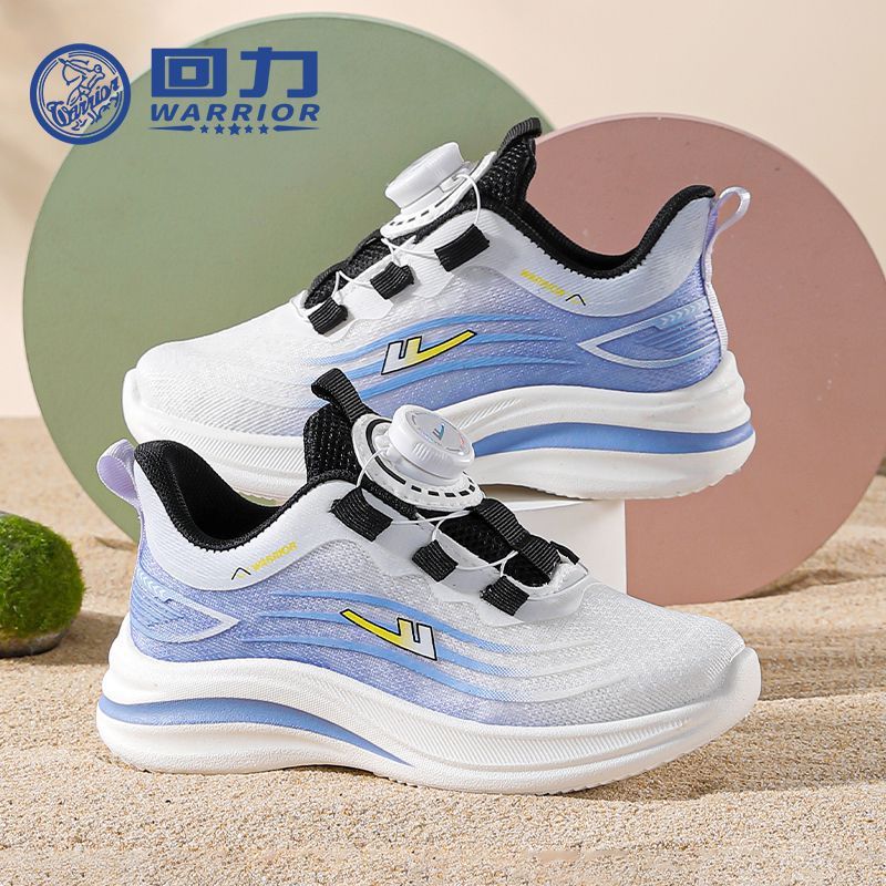 Os novos sapatos infantis versáteis, de cano baixo e blocos de cor, design confortável e sapatilhas desportivas de exterior elegantes da Warrior