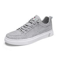 Sapatos Masculinos Primavera Respiráveis, Novos Sapatos Desportivos Casual Versáteis em Tecido, Sapatos de Tábua de Trabalho para Homens