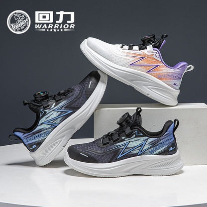 Os Novos Sapatos Masculinos Versáteis de Moda 2026 da Warrior, Sapatos Casuais Confortáveis com Blocos de Cor, Ténis de Aparência Alta Cola Fria